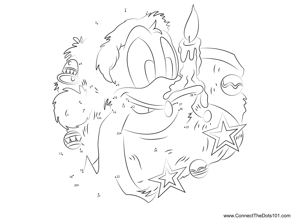 Christmas Donald Duck