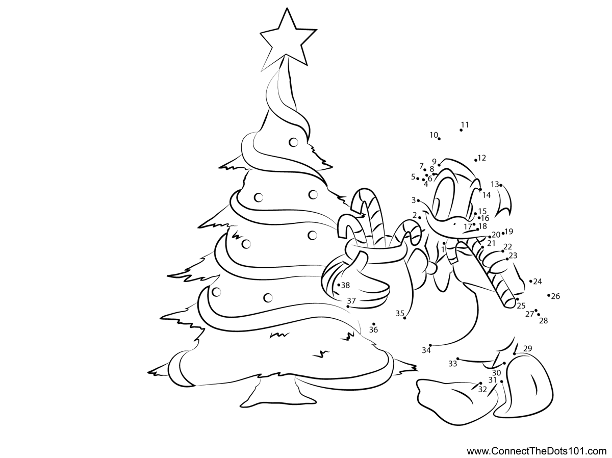 Christmas Tree Donald Duck