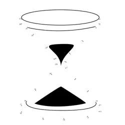 Hourglass Time Measurement Dot to Dot Worksheet