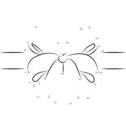 Festive Bow Creation Dot to Dot Worksheet