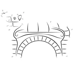 Forming a Classic Bench Dot to Dot Worksheet