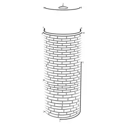 Aerosol Can Form Dot to Dot Worksheet