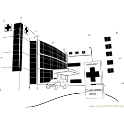 Columbia Memorial Hospital Dot to Dot Worksheet