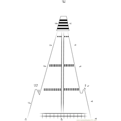 Skyscrapers Ryugyong Hotel Dot to Dot Worksheet