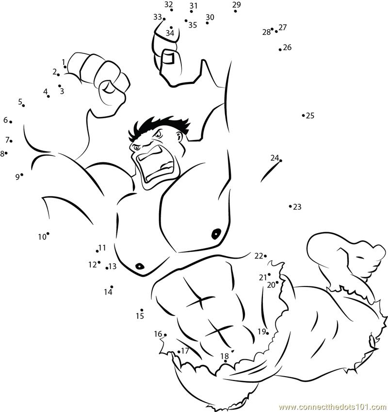 The Hulk Smashing
