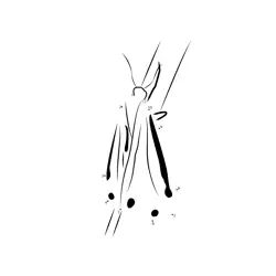 Unique Butterfly Numeric Guide Dot to Dot Worksheet