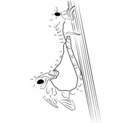 Dragonfly Numerical Challenge Dot to Dot Worksheet