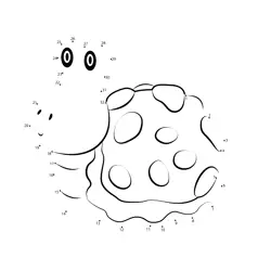 Snail Figure Numeric Challenge Dot to Dot Worksheet