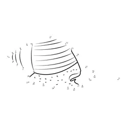 Garden Gastropod Number Fun Dot to Dot Worksheet