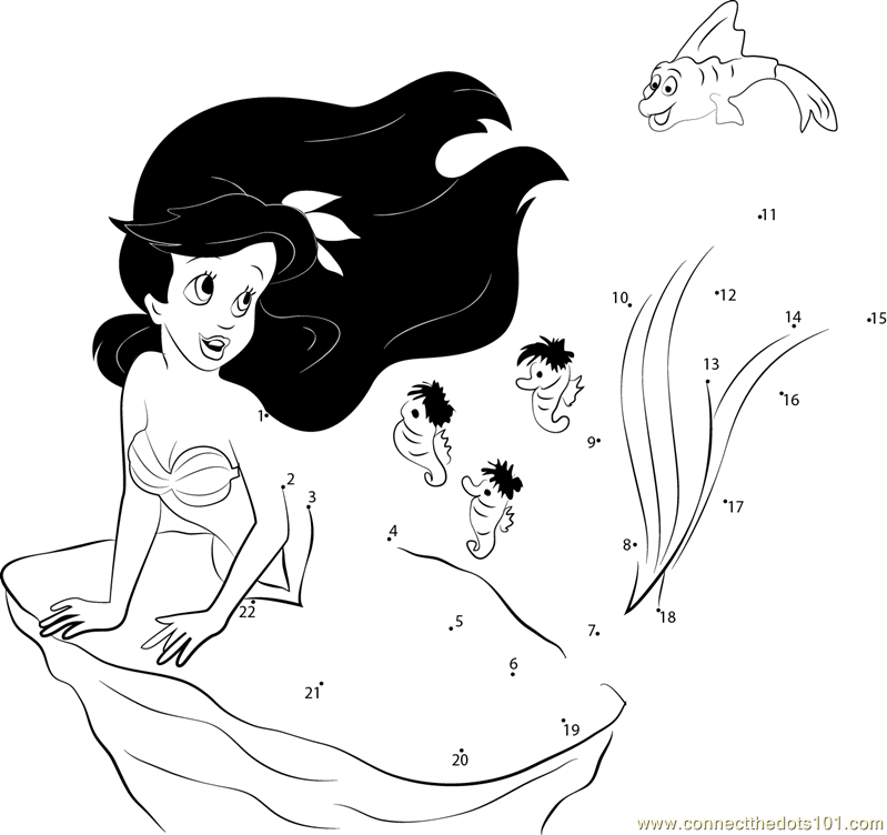 Ariel Friends the Little Mermaid