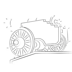 Antique Military Weapon Dot to Dot Worksheet