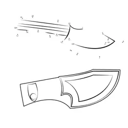 Sharp Blade Challenge Dot to Dot Worksheet