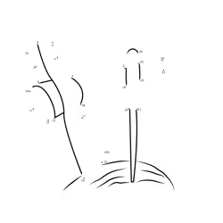 Create a Tomahawk Shape Dot to Dot Worksheet