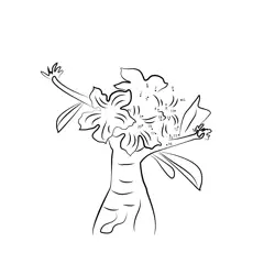 Enchanted Plant Spirit Journey Dot to Dot Worksheet