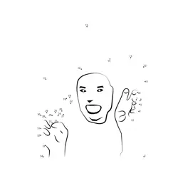 Spooky Figure Ready to Amaze Dot to Dot Worksheet