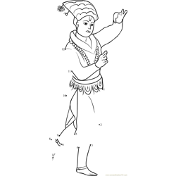 The Nepalese Cultural Dot to Dot Worksheet