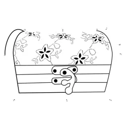 Ornate Casket Box Creation Dot to Dot Worksheet