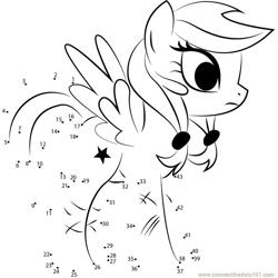 Pegasus Dot to Dot Worksheet