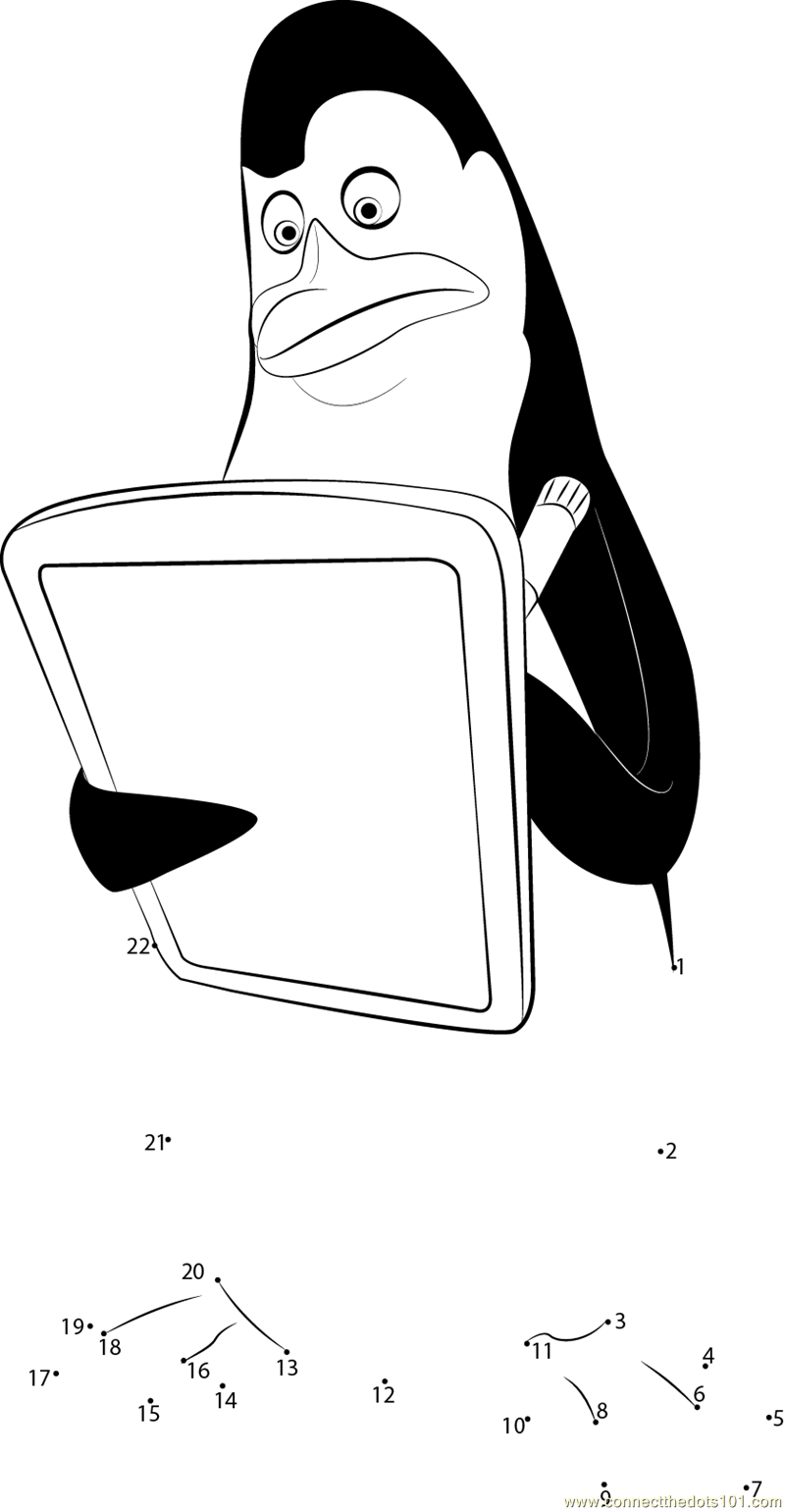 Penguin Reading a Book