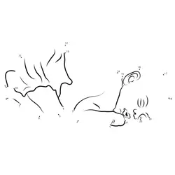 Newborn Baby Numeric Challenge Dot to Dot Worksheet