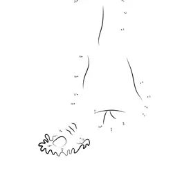 Hand pressure formation guide Dot to Dot Worksheet