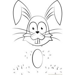 Peter Cottontail Confused Dot to Dot Worksheet
