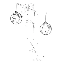 Exploring the Earth's Horizon Dot to Dot Worksheet