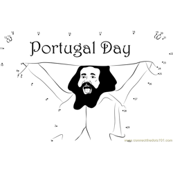 Celebrating Portugal Dot to Dot Worksheet