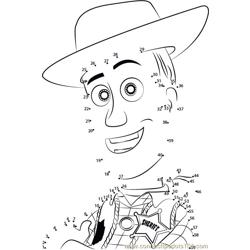 Toy Story Trusted One Dot to Dot Worksheet