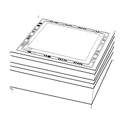 Stacked Wooden Box Form Dot to Dot Worksheet