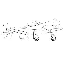 Vintage Propeller Aircraft Formation Dot to Dot Worksheet