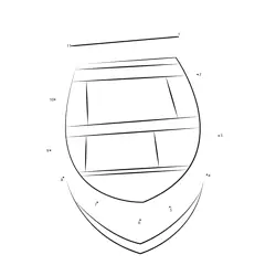 Nautical Craft Shape Formation Dot to Dot Worksheet