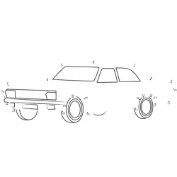 Adam Opel Automobile Formation Dot to Dot Worksheet