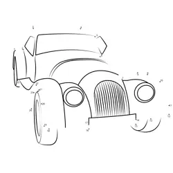 Vintage Vehicle Challenge Dot to Dot Worksheet