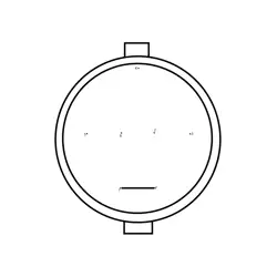 Simple road symbol shape Dot to Dot Worksheet