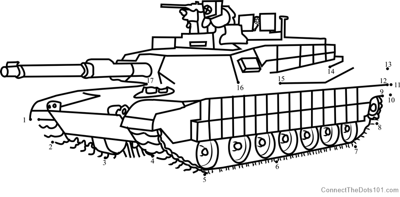 M1 Abrams Army Tank