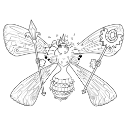 Queen Sectonia Kirby Dot to Dot Worksheet