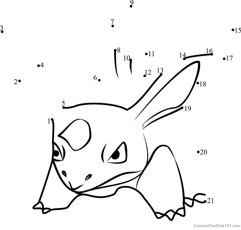 Onix Pokemon GO dot to dot printable worksheet - Connect The Dots