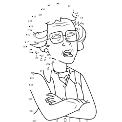 Nora Murphy Gribble F is for Family Dot to Dot Worksheet