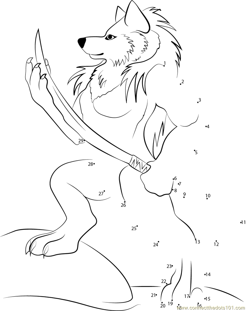Werewolf with Sword