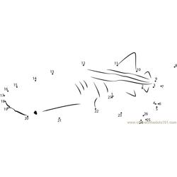 Whale Dot to Dot Worksheet