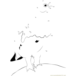 Lagopus lagopus Dot to Dot Worksheet